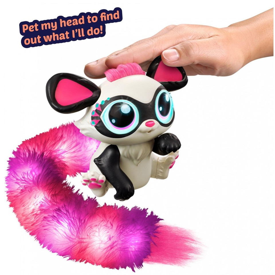 Lil' Gleemerz Glowzer Furry Friend, Light Up Interactive Talking Toy
