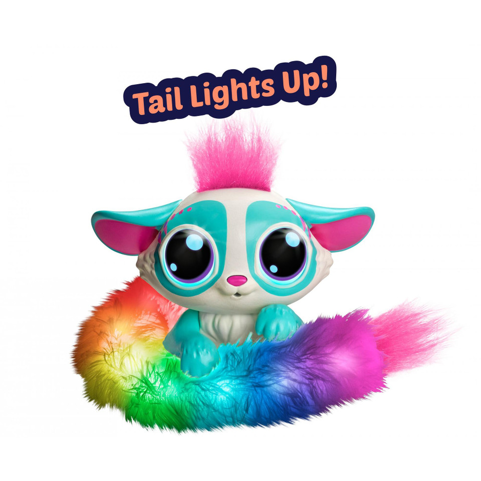 Lil' Gleemerz Amiglow Furry Friend, Light Up Interactive Talking Toy