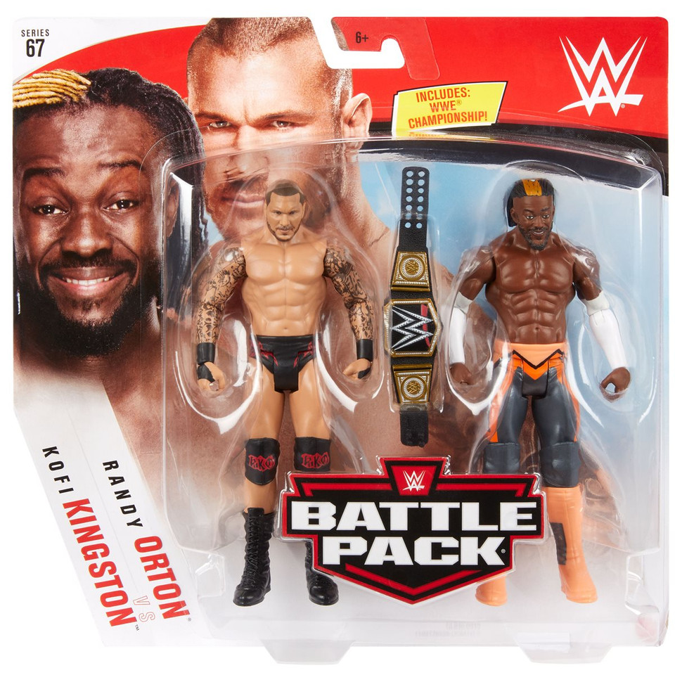 WWE Basic Series 67 Randy Orton & Kofi Kingston Action Figure 2-Pack