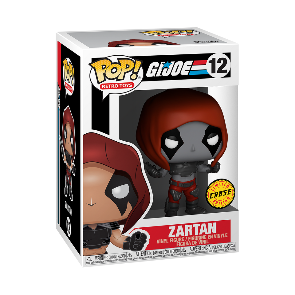 Funko G.I. Joe Zartan Pop! Chase Vinyl Figure