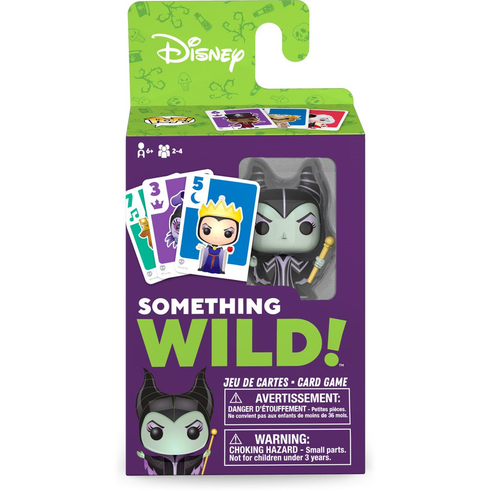 Funko Disney Villains Something Wild Pop! Card Game - English / French Edition Funko Disney Villains Something Wild Pop! Card Game - English / French Edition