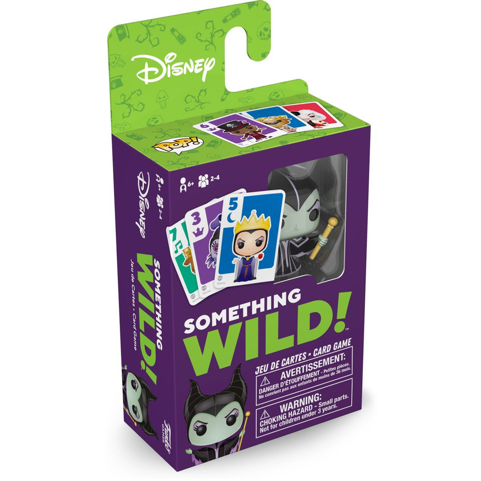 Funko Disney Villains Something Wild Pop! Card Game - English / French Edition Funko Disney Villains Something Wild Pop! Card Game - English / French Edition