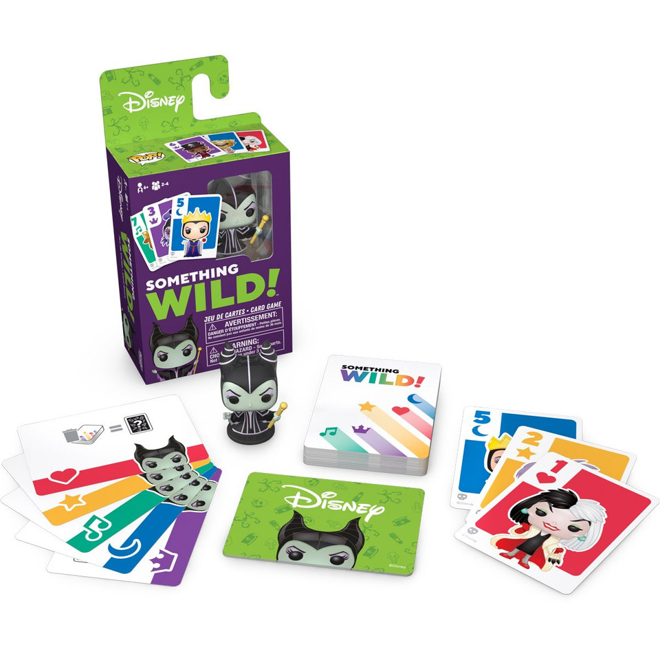 Funko Disney Villains Something Wild Pop! Card Game - English / French Edition Funko Disney Villains Something Wild Pop! Card Game - English / French Edition