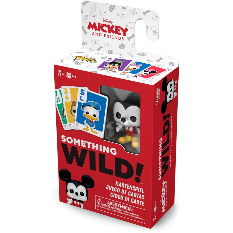 Funko Mickey and Friends Something Wild Pop! Card Game - Deutsch / Espanol / Italiano Edition