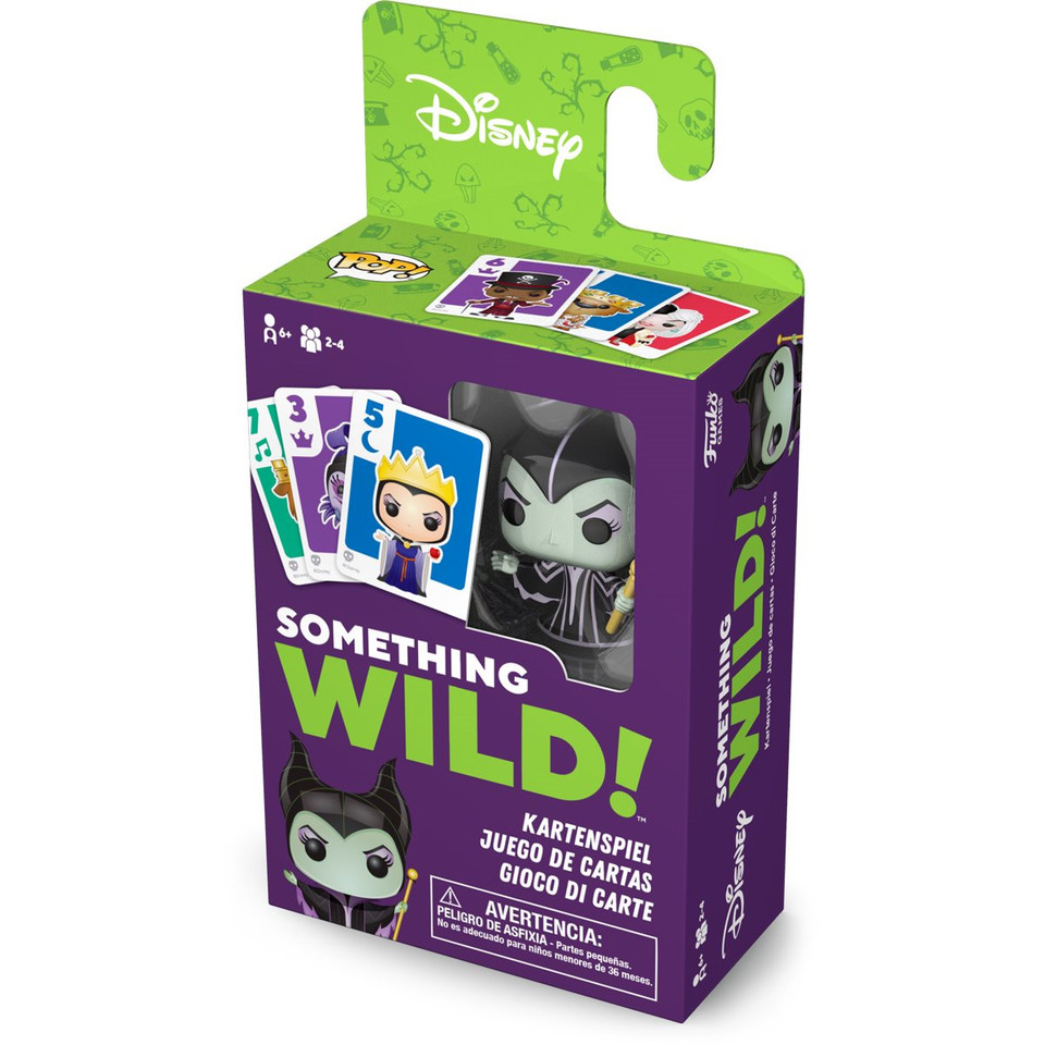 Funko Disney Villains Something Wild Pop! Card Game - Deutsch / Espanol / Italiano Edition