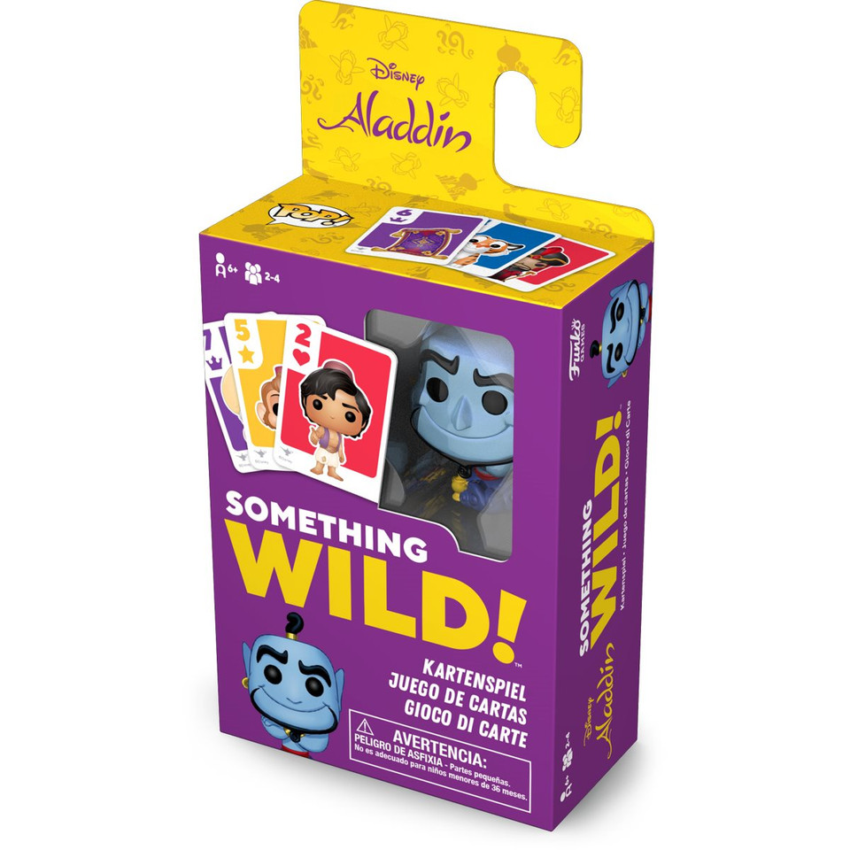 Funko Aladdin Something Wild Pop! Card Game - Deutsch / Espanol / Italiano Edition