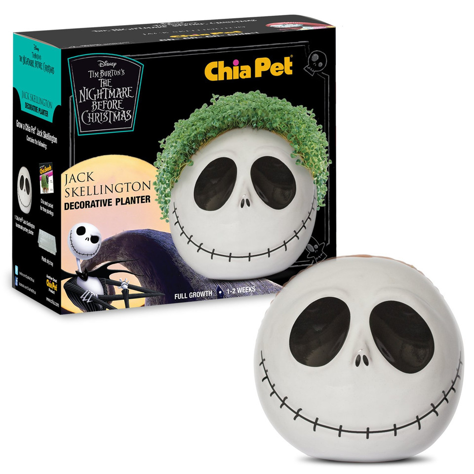 NECA Nightmare Before Christmas Jack Skellington Chia Pet NECA Nightmare Before Christmas Jack Skellington Chia Pet