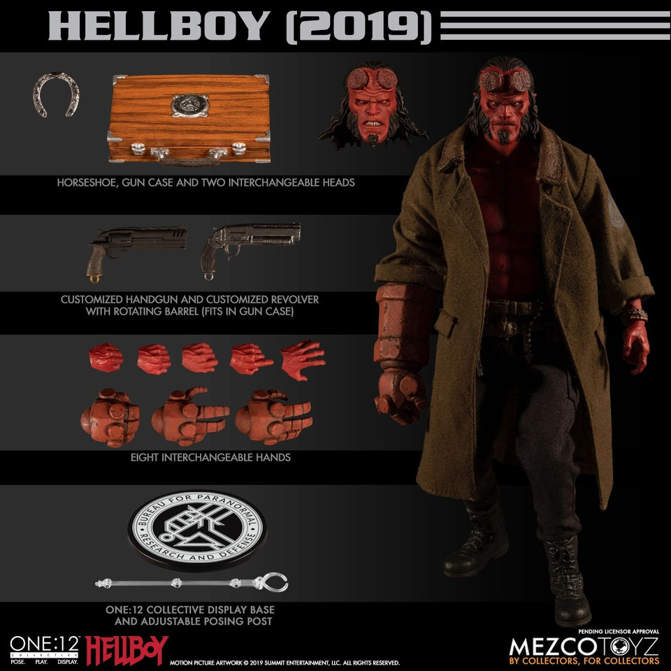 Mezco Toyz Hellboy Movie 2019 One:12 Collective Action Figure