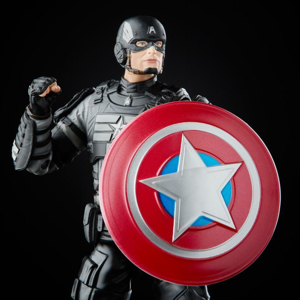 Hasbro Marvel Legends Series Gamerverse 6-inch Collectible Stealth Captain America Action Figure