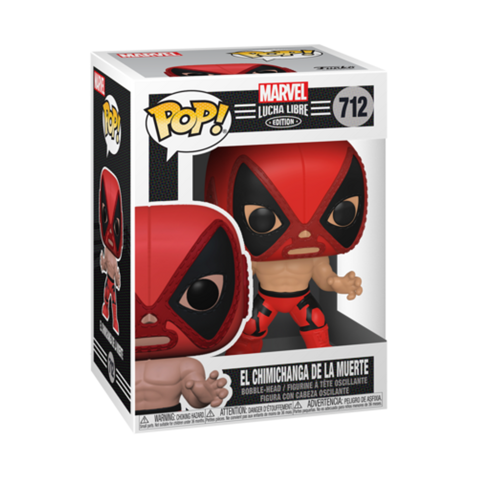Funko Marvel Lucha Libre Edition El Chimichanga de la Muerte Pop! Vinyl Figure
