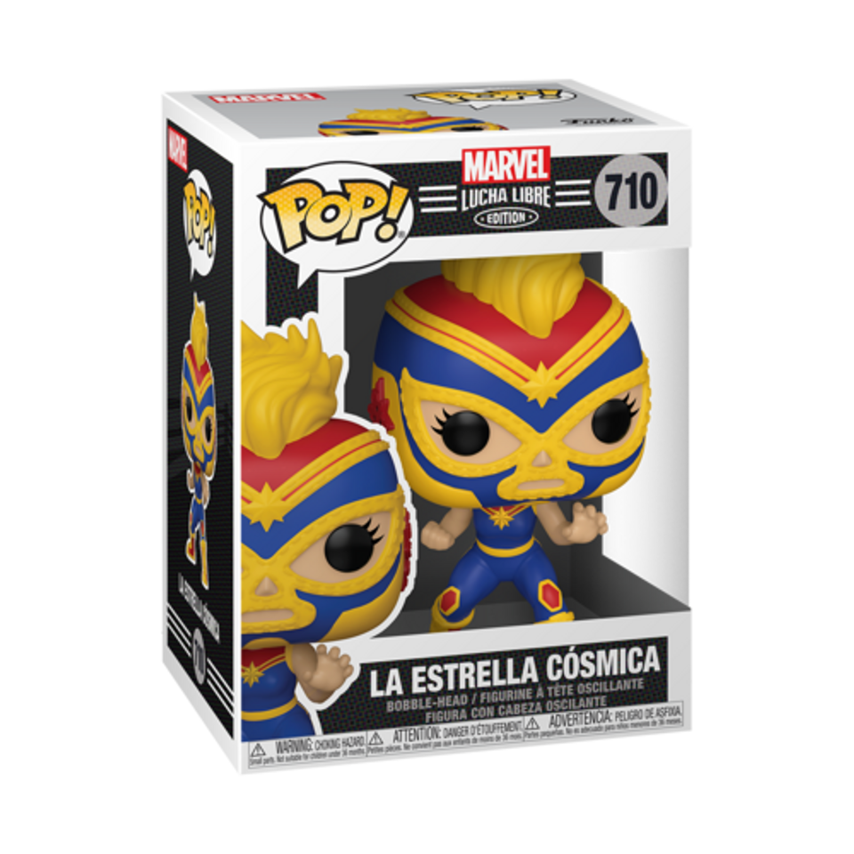 Funko Marvel Lucha Libre Edition La Estrella CÃ³smica Pop! Vinyl Figure