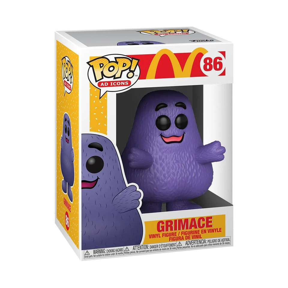 Funko McDonald's Grimace Pop! Vinyl Figure Funko McDonald's Grimace Pop! Vinyl Figure
