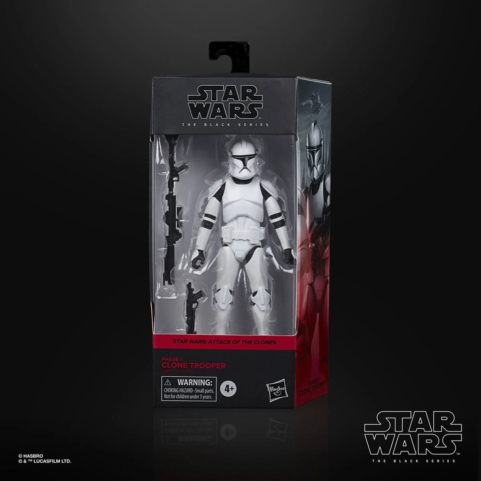 Star Wars: The Black Series Clone Trooper (AOTC) 6-Inch Action Figure
