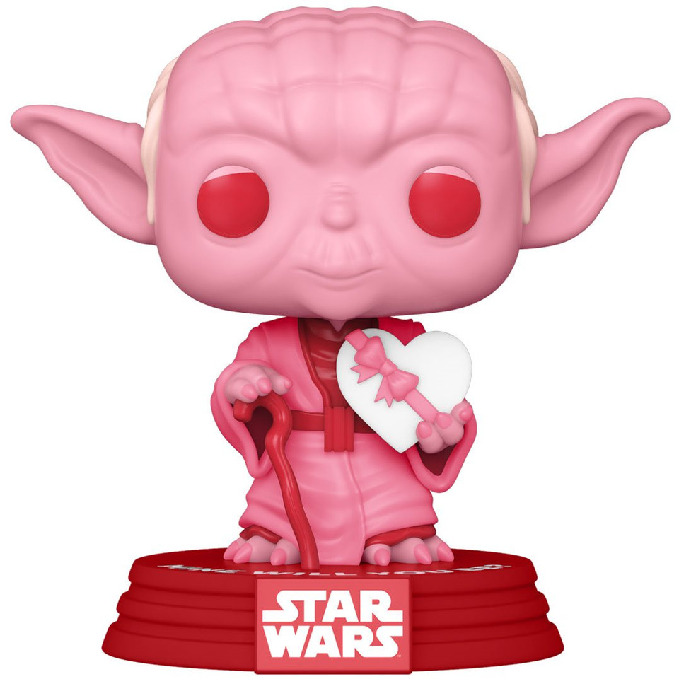 Funko Star Wars Valentines Yoda with Heart Pop! Vinyl Figure