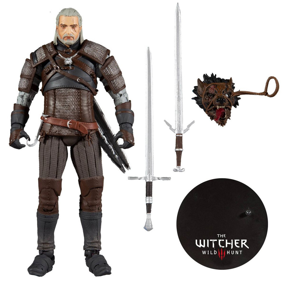 The Witcher 3: The Wild Hunt Geralt of Rivia Series 1 Action Figure