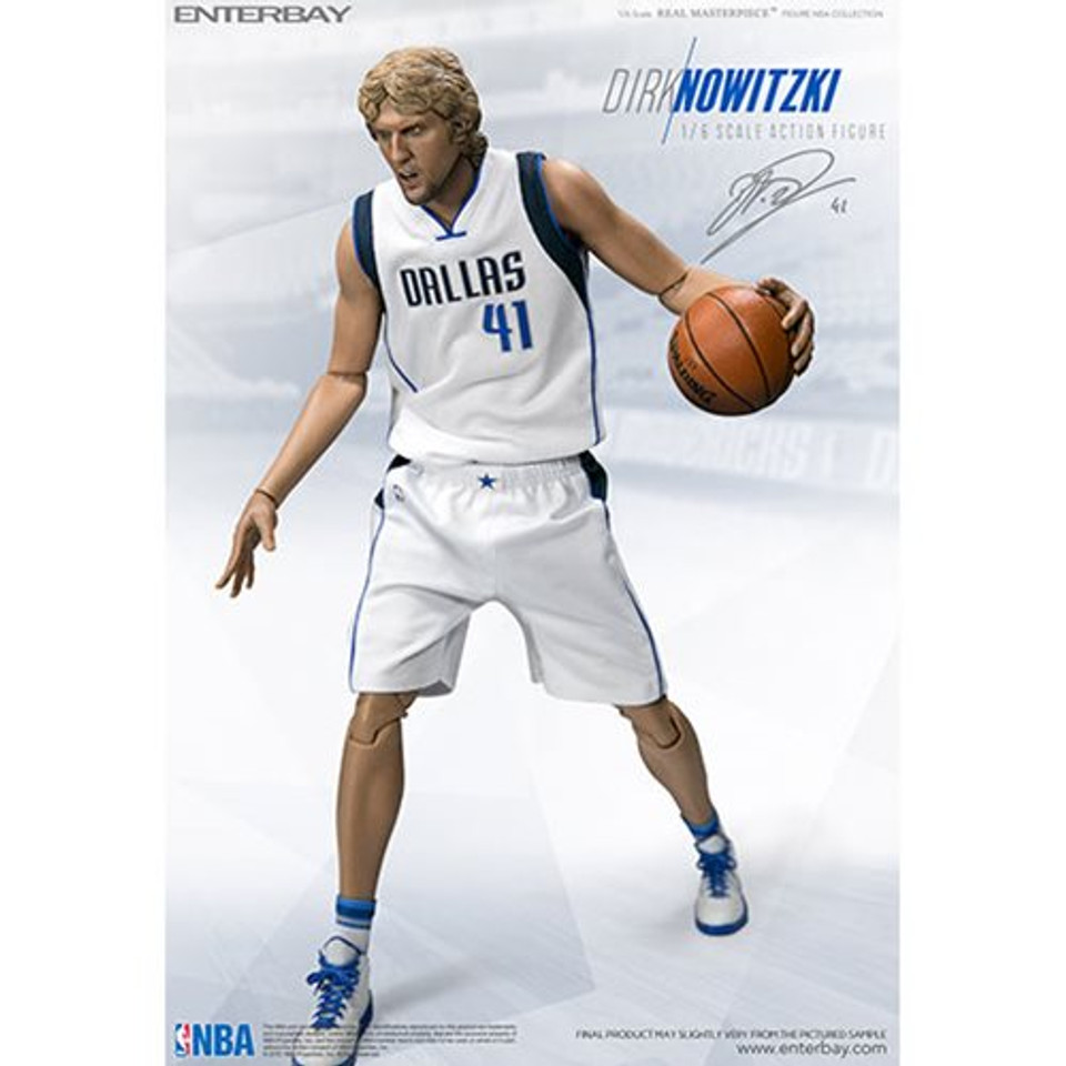 NBA Dirk Nowitzki Real Masterpiece 1:6 Scale Action Figure