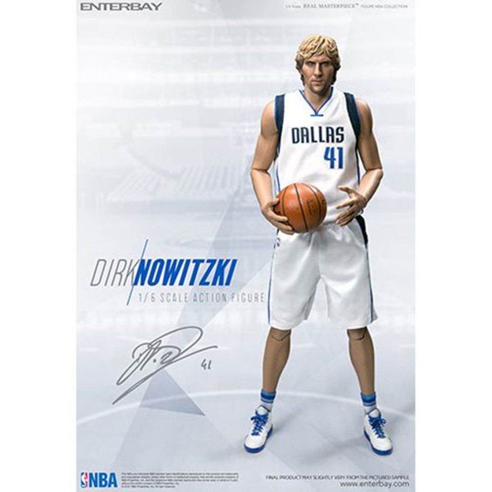NBA Dirk Nowitzki Real Masterpiece 1:6 Scale Action Figure