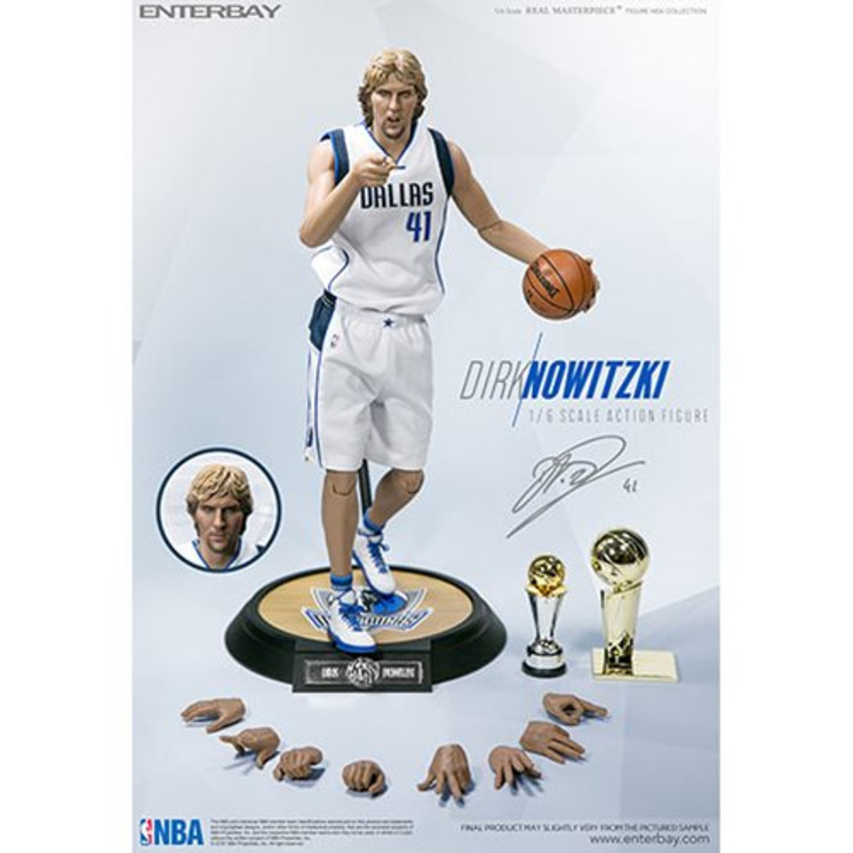 NBA Dirk Nowitzki Real Masterpiece 1:6 Scale Action Figure