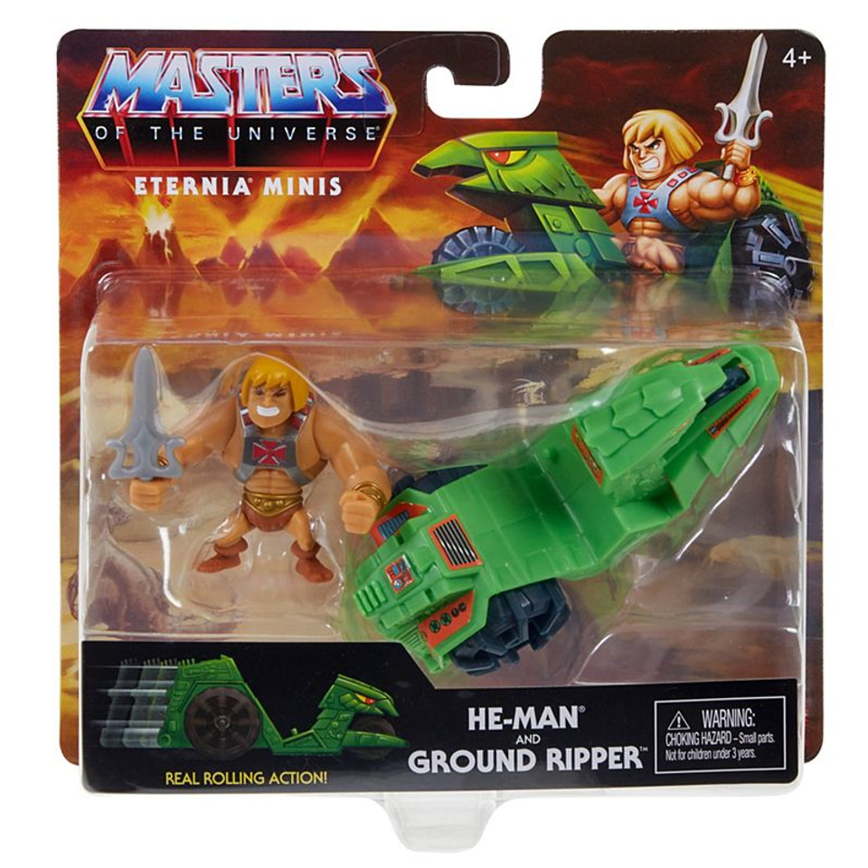 Masters of the Universe Eternia Minis He-Man and Ground Ripper Pack Masters of the Universe Eternia Minis He-Man and Ground Ripper Pack