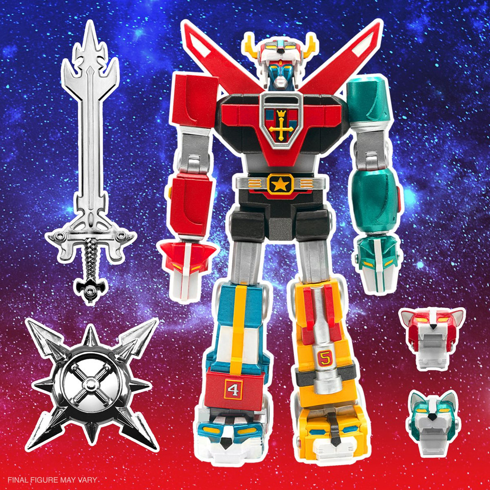 Super7 Voltron Ultimates Toy Deco 6-Inch Action Figure