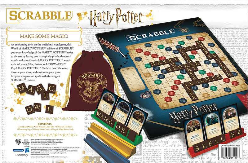 Scrabble World of Harry Potter Game