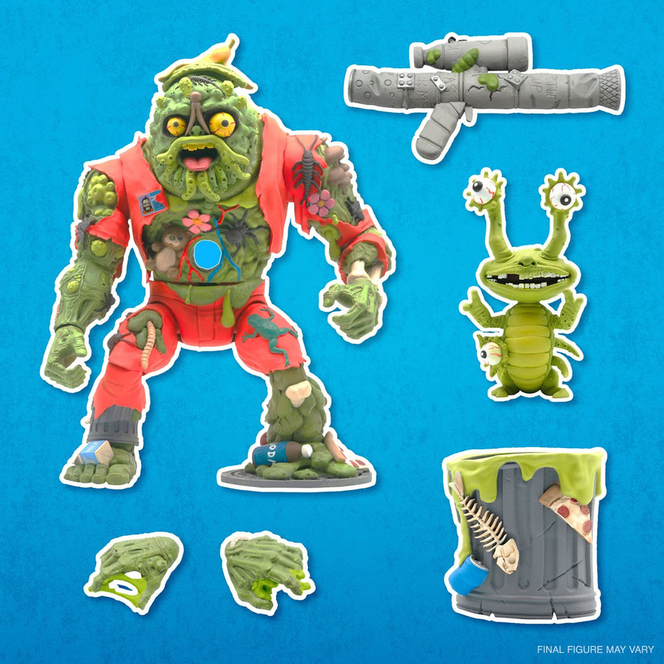 Super7 Teenage Mutant Ninja Turtles Ultimates Muckman and Joe Eyeball 7-Inch Action Figure