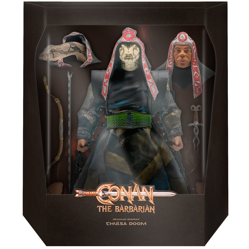 Super7 Conan the Barbarian Ultimates Snake Priest Thulsa Doom 7-Inch Action Figure Super7 Conan the Barbarian Ultimates Snake Priest Thulsa Doom 7-Inch Action Figure