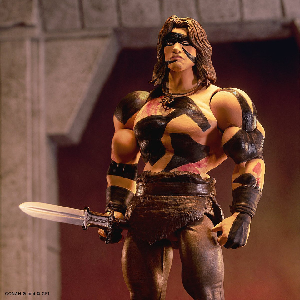Super7 Conan the Barbarian Ultimates War Paint Conan 7-Inch Action Figure