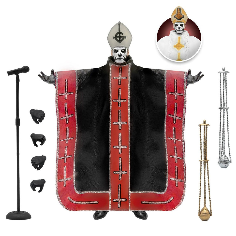 Super7 Ghost Ultimates Papa Emeritus I 7-Inch Action Figure Super7 Ghost Ultimates Papa Emeritus I 7-Inch Action Figure