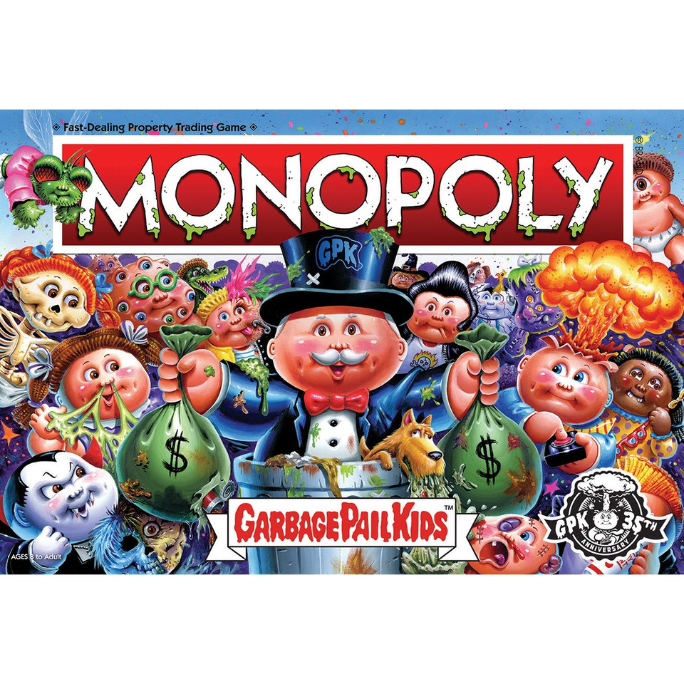 Garbage Pail Kids Monopoly Game