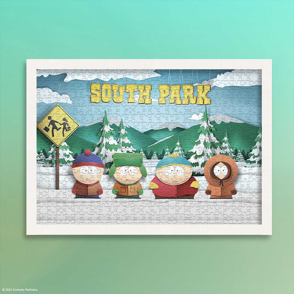 South Park “Paper Bus Stop” 1000 Piece Puzzle