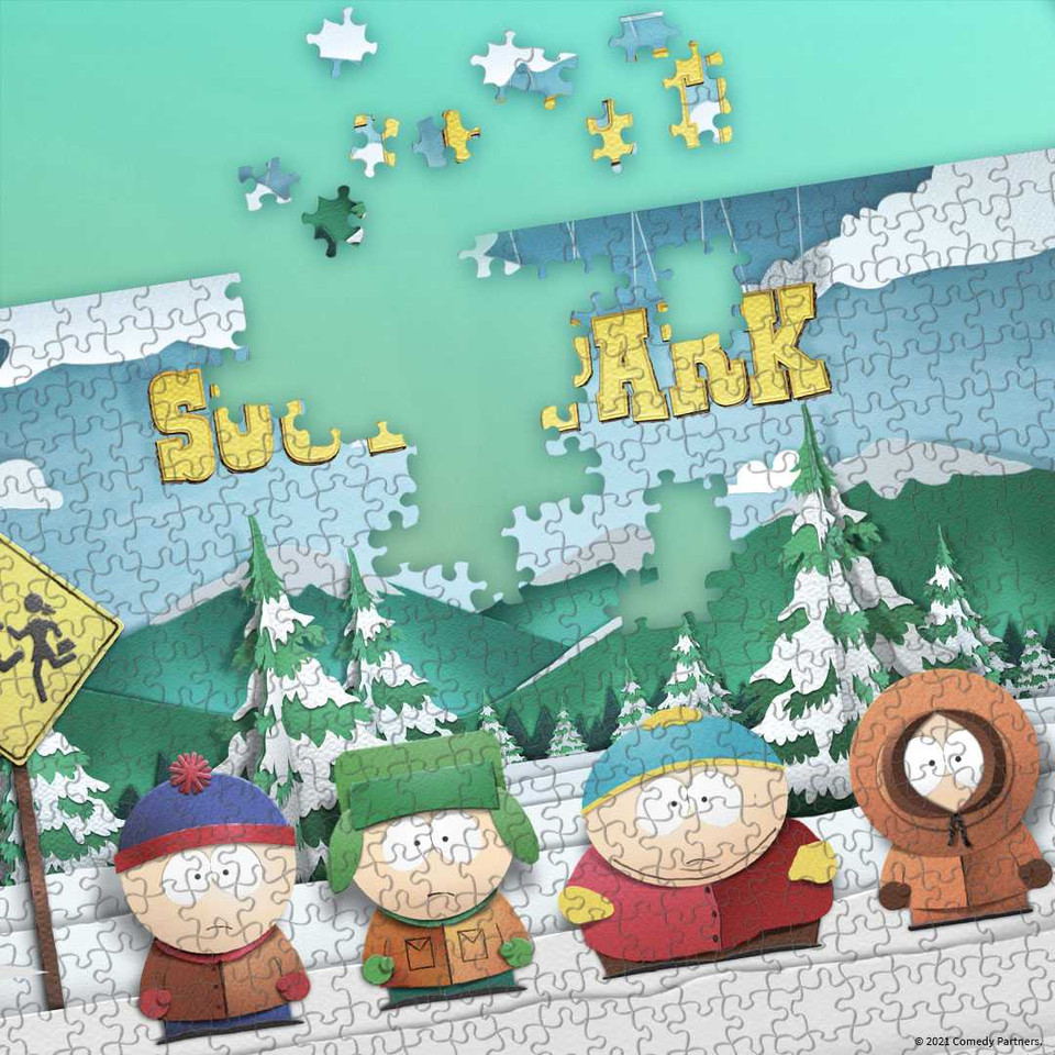 South Park “Paper Bus Stop” 1000 Piece Puzzle