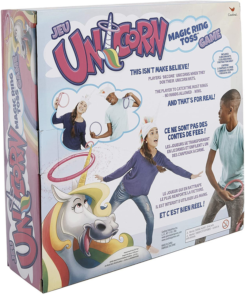 Spin Master Games Magic Unicorn Ring Toss Game
