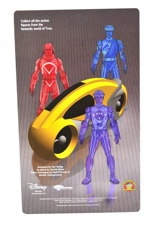 Tron Deluxe Action Figure Set of 3 - SDCC 2021 Previews Exclusive