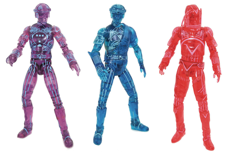 Tron Deluxe Action Figure Set of 3 - SDCC 2021 Previews Exclusive