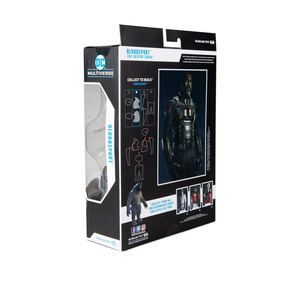 DC Build-A Wave 5 The Suicide Squad Movie Bloodsport Action Figure