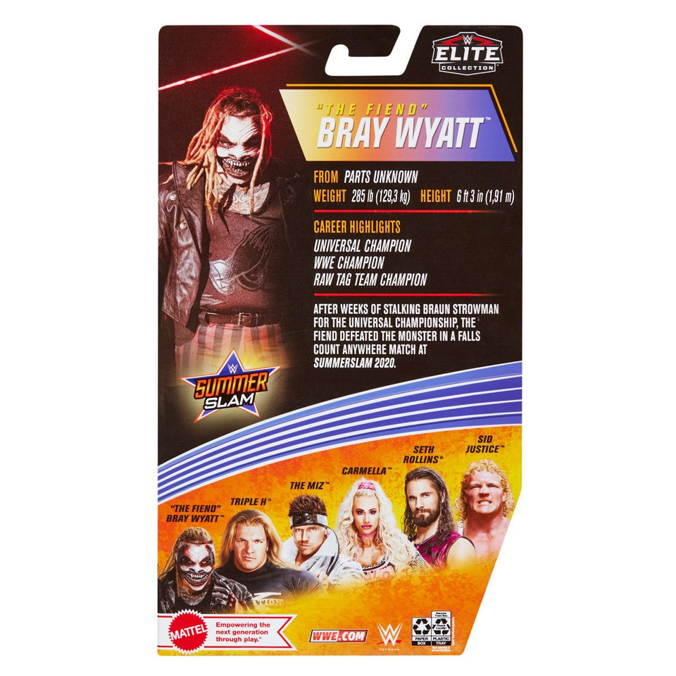 WWE Elite Collection Series 86 Bray Wyatt The Fiend Action Figure WWE Elite Collection Series 86 Bray Wyatt The Fiend Action Figure