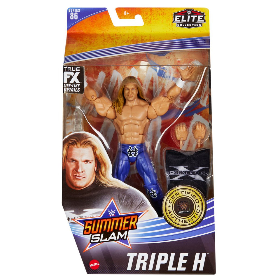 WWE Elite Collection Series 86 Triple H Action Figure WWE Elite Collection Series 86 Triple H Action Figure