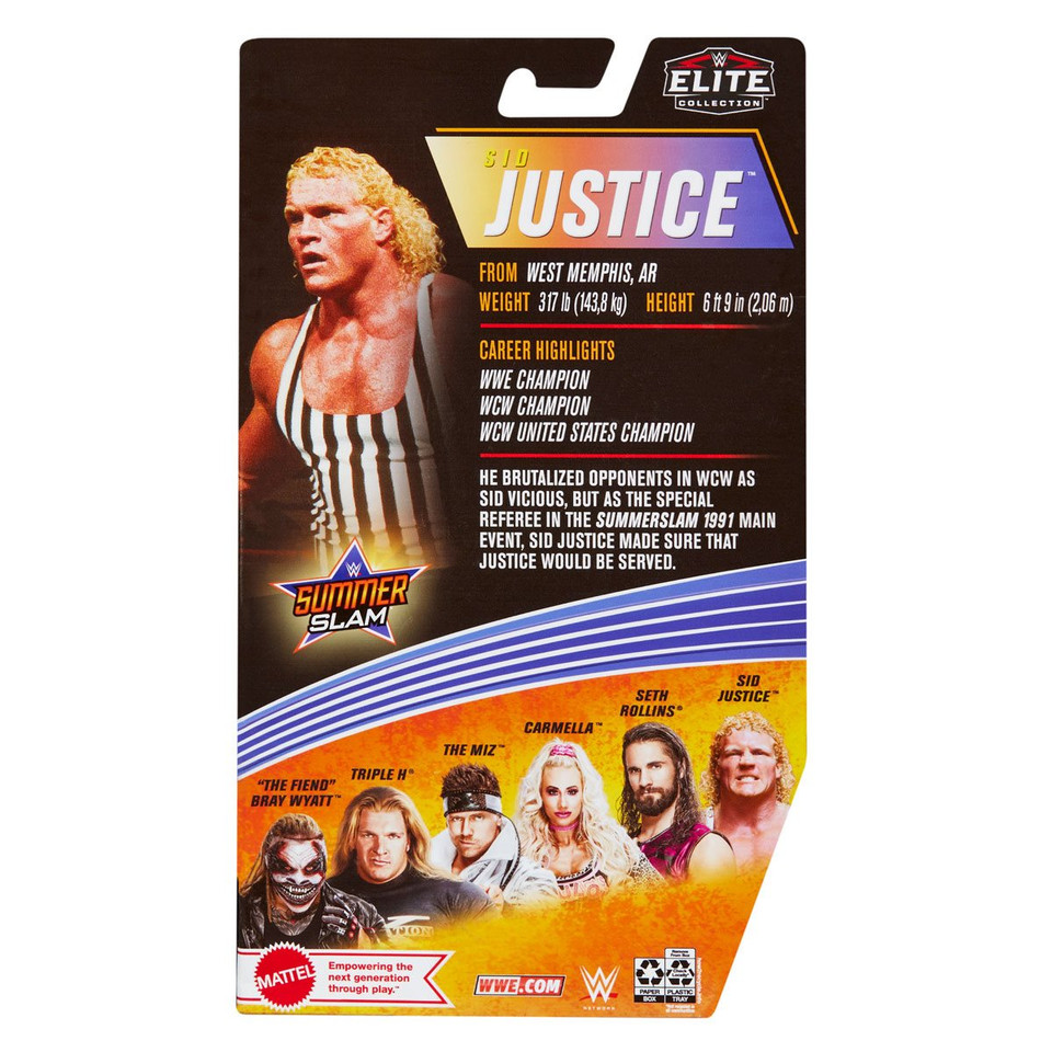 WWE Elite Collection Series 86 Sid Justice Action Figure WWE Elite Collection Series 86 Sid Justice Action Figure