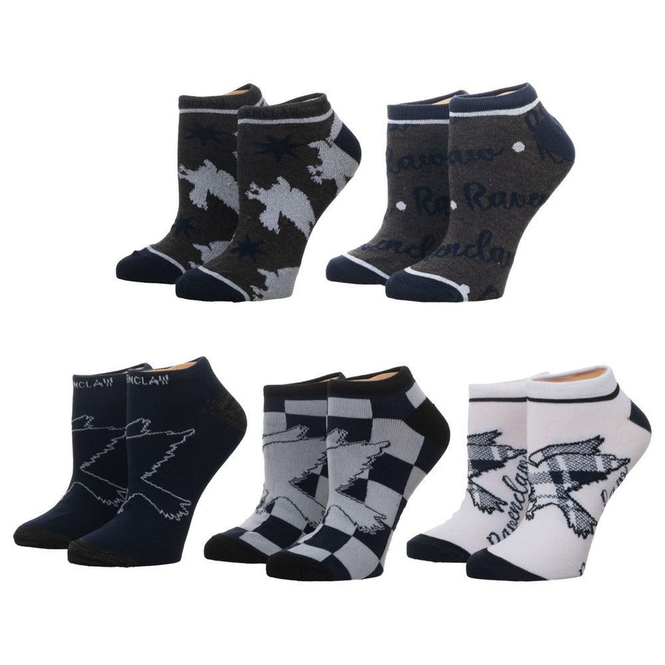 Harry Potter Ravenclaw 5 Pair Ankle Socks