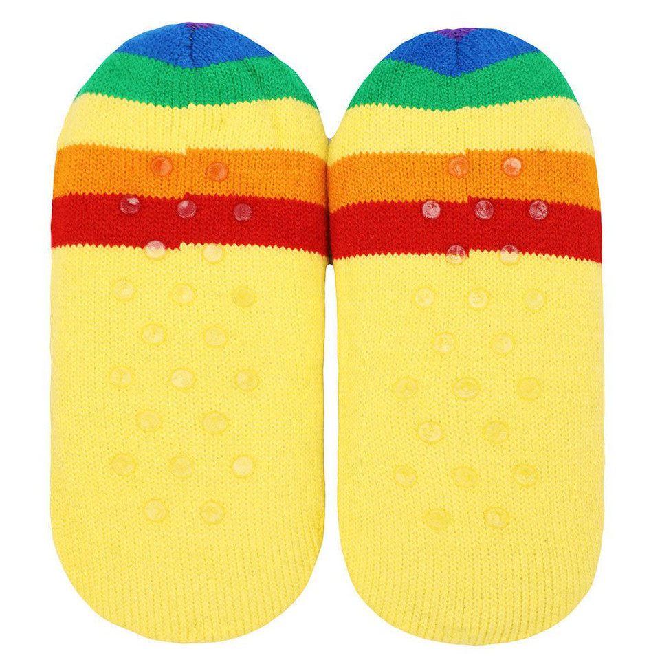 Spongebob Rainbow Slipper Socks