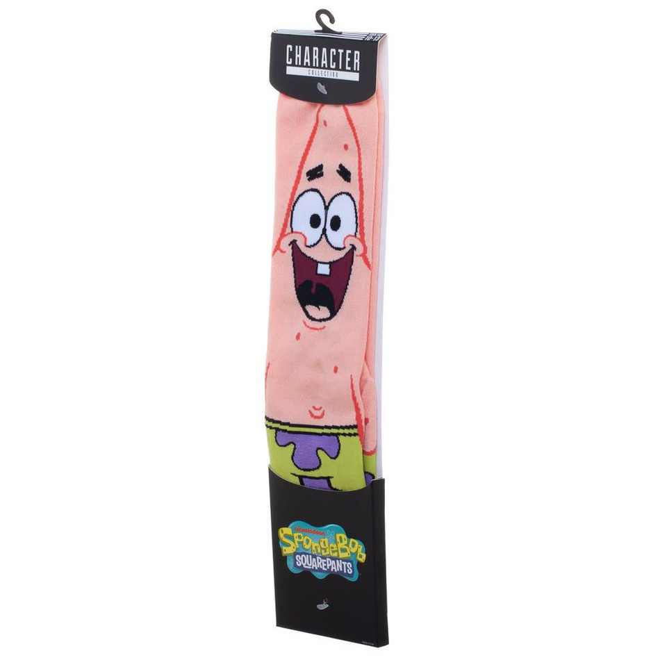 Spongebob Patrick 360 Character Crew Sock