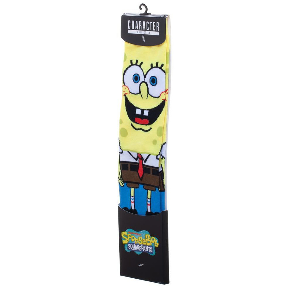 Spongebob SquarePants 360 Character Crew Socks Spongebob SquarePants 360 Character Crew Socks