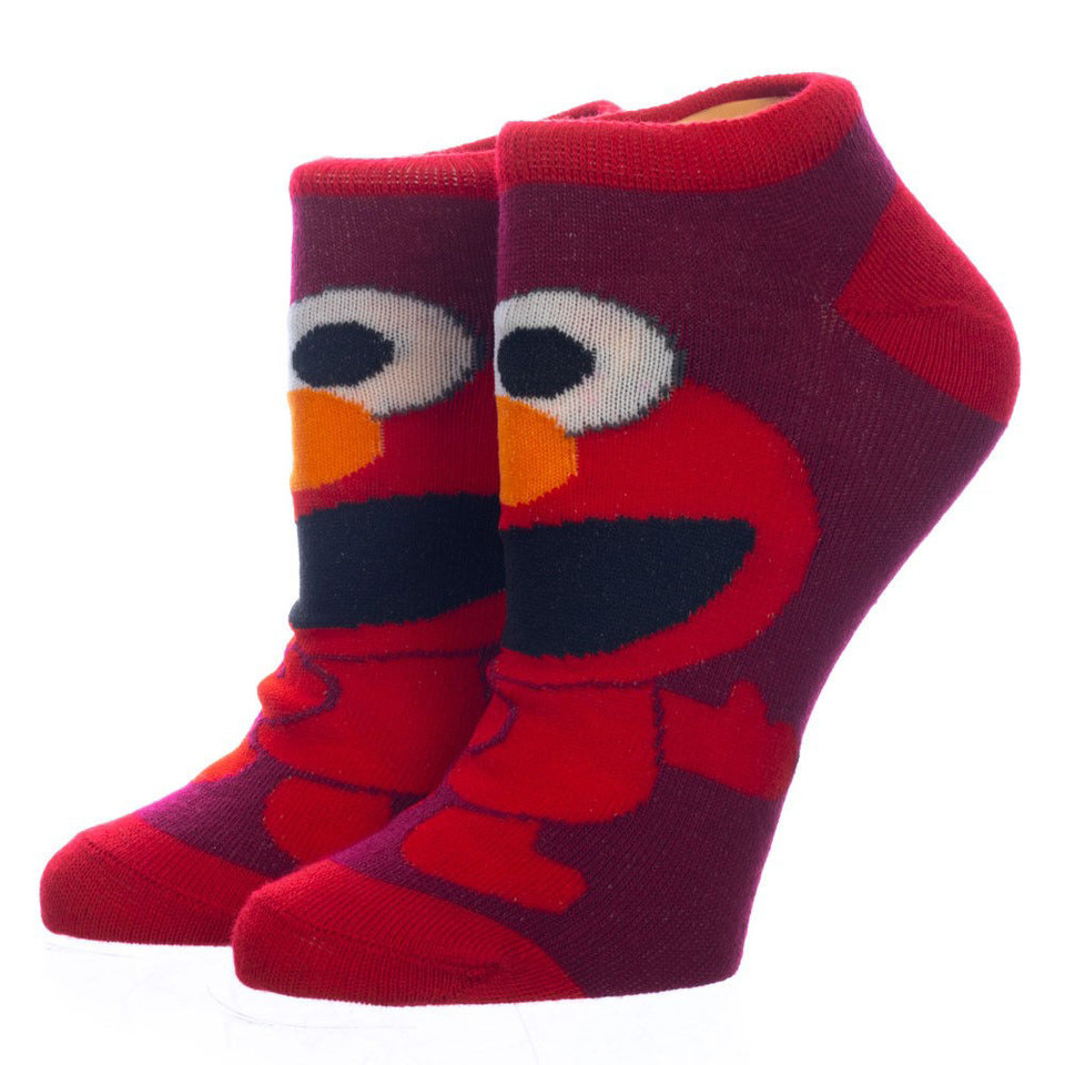Sesame Street Chibi Character 5 Pair Ankle Socks Sesame Street Chibi Character 5 Pair Ankle Socks