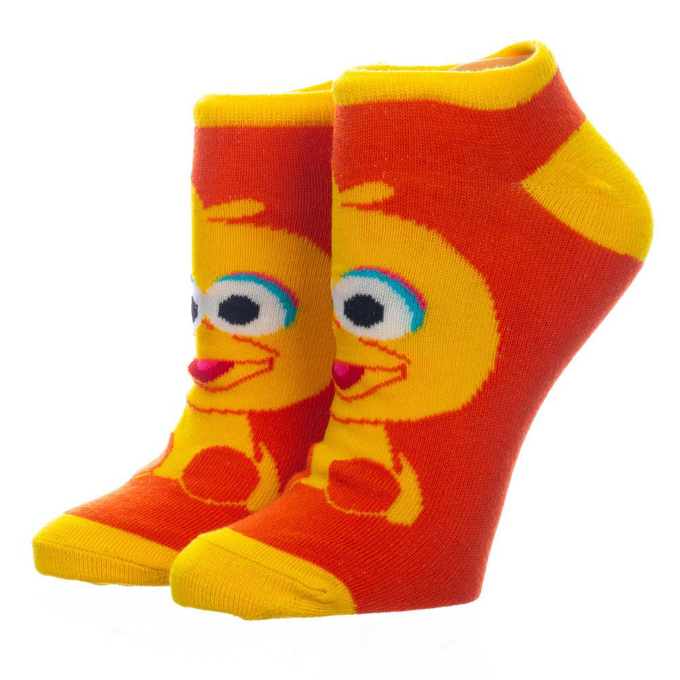 Sesame Street Chibi Character 5 Pair Ankle Socks Sesame Street Chibi Character 5 Pair Ankle Socks