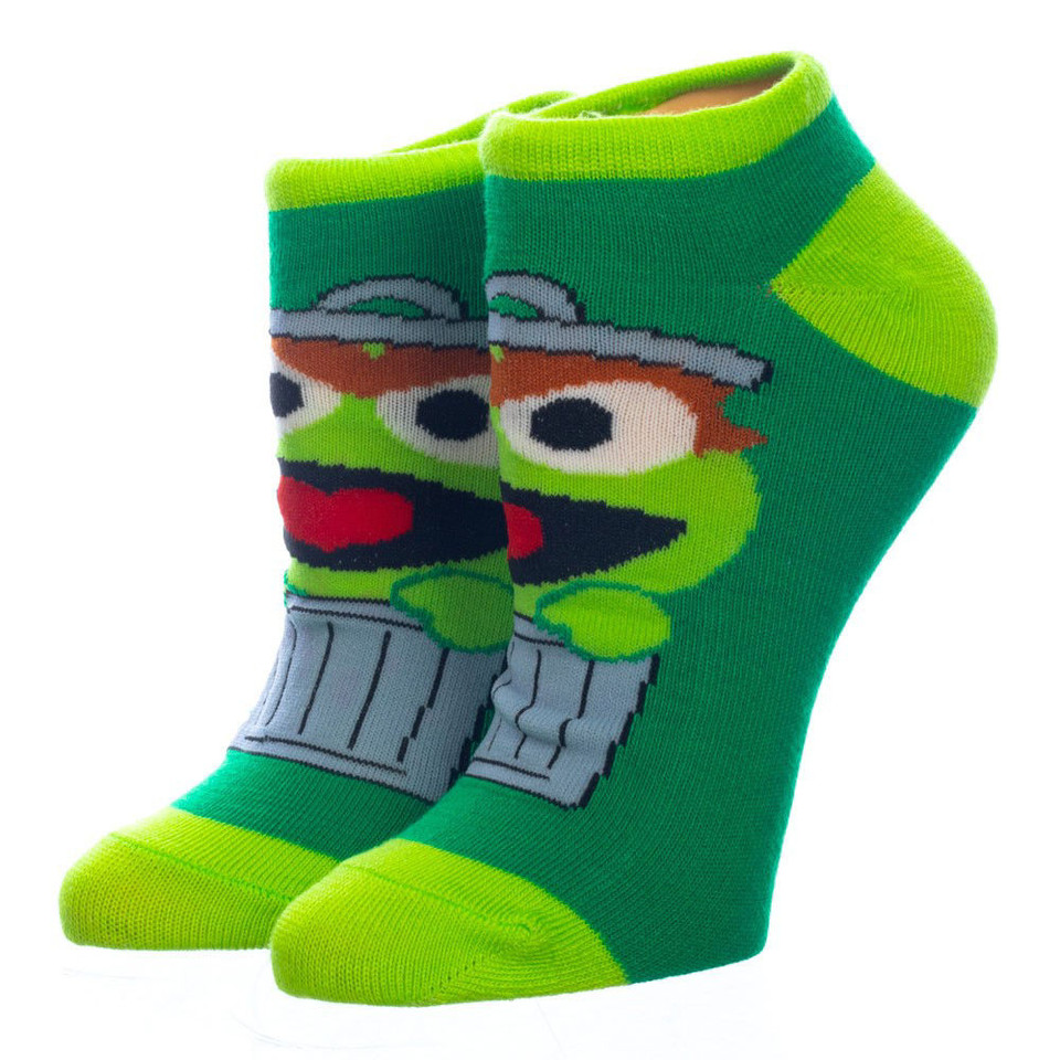 Sesame Street Chibi Character 5 Pair Ankle Socks Sesame Street Chibi Character 5 Pair Ankle Socks