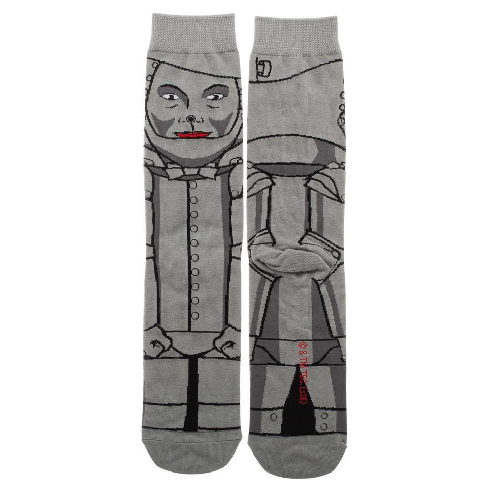 Wizard Of Oz Tin Man 360 Character Socks