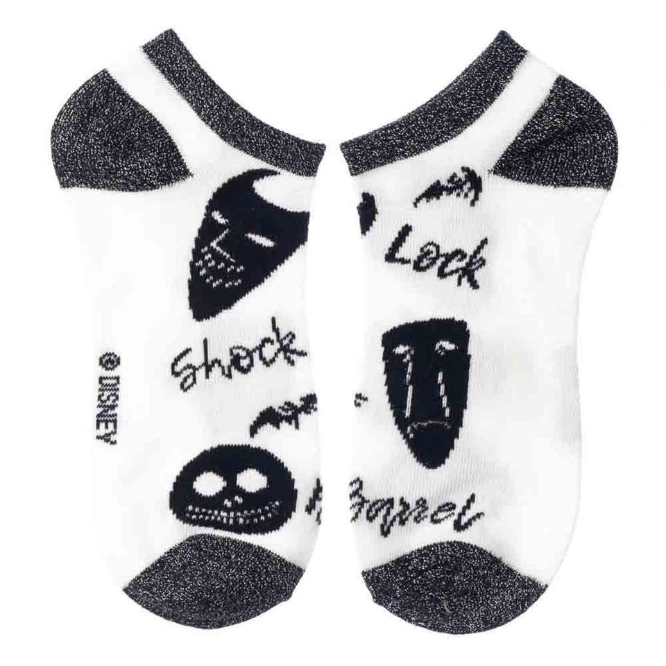 The Nightmare Before Christmas 5 Pair Ankle Socks