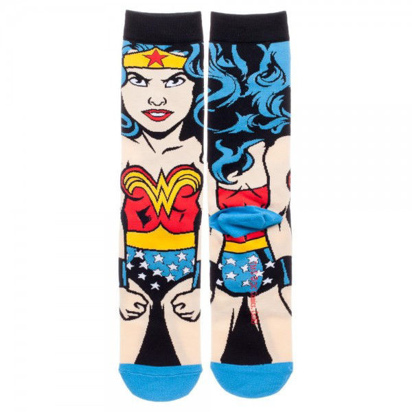 DC Comics Wonder Woman 360 Crew Socks