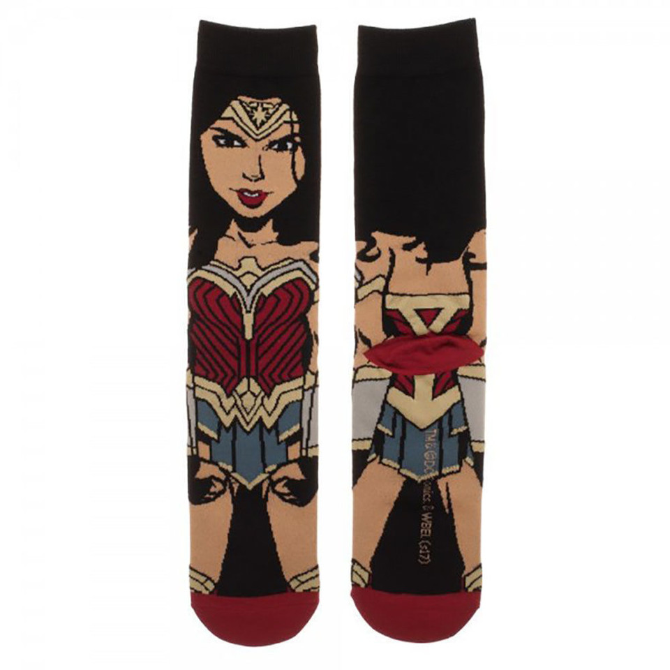 DC Comics Justice League Wonder Woman 360 Socks DC Comics Justice League Wonder Woman 360 Socks